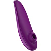  - Womanizer Classic- vibrador de superficie- estimulador de clítoris (8 niveles- diseño de alta calidad)- con lubricante exclusivo- Dark Purple